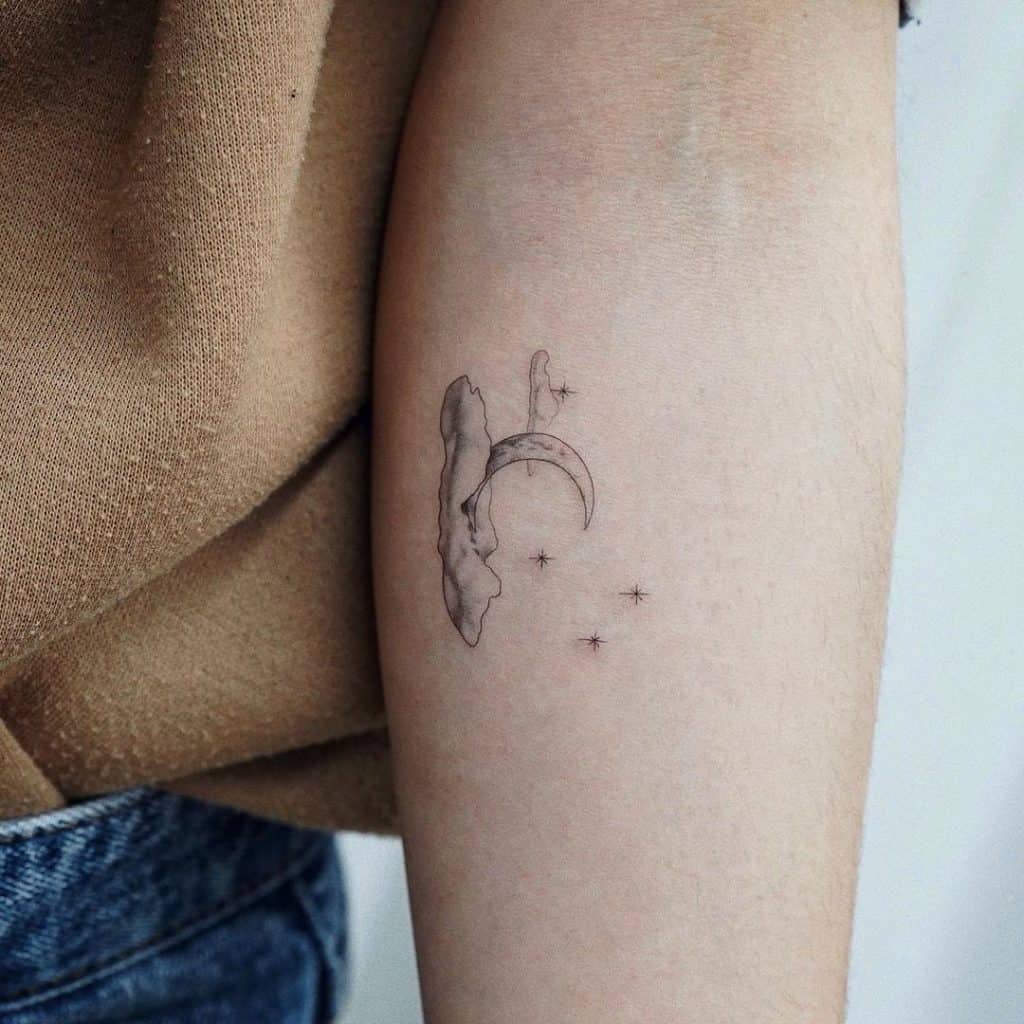 Tatuagens de estrelas, tatuagem salva, 14