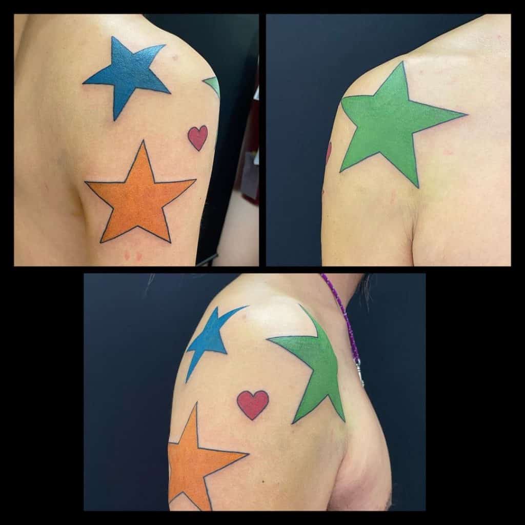 Tatuagens de estrelas, tatuagem salva, 20