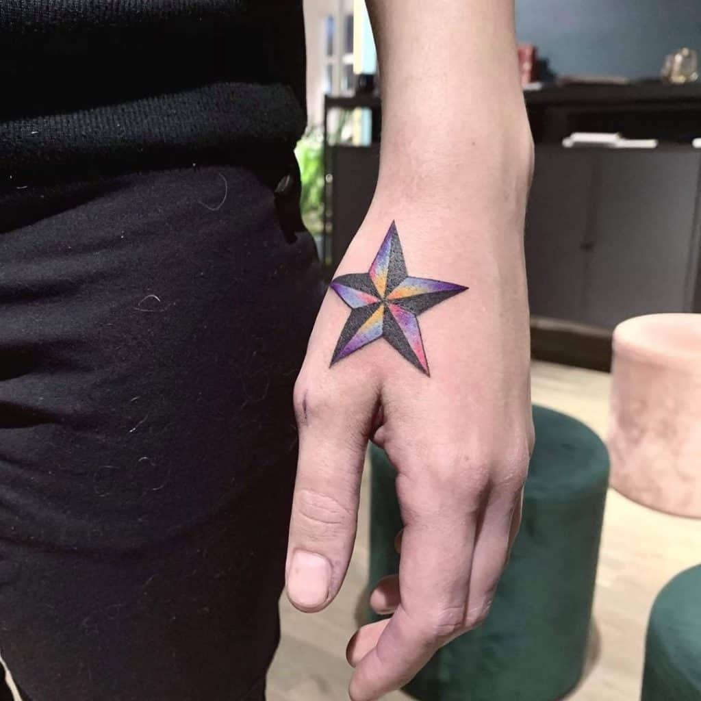 Tatuagens de estrelas, tatuagem salva, 29