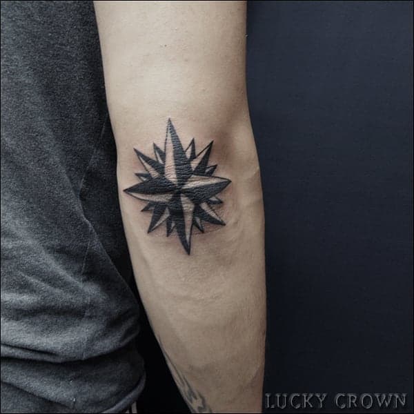 Tatuagens de estrelas, tatuagem salva, 31