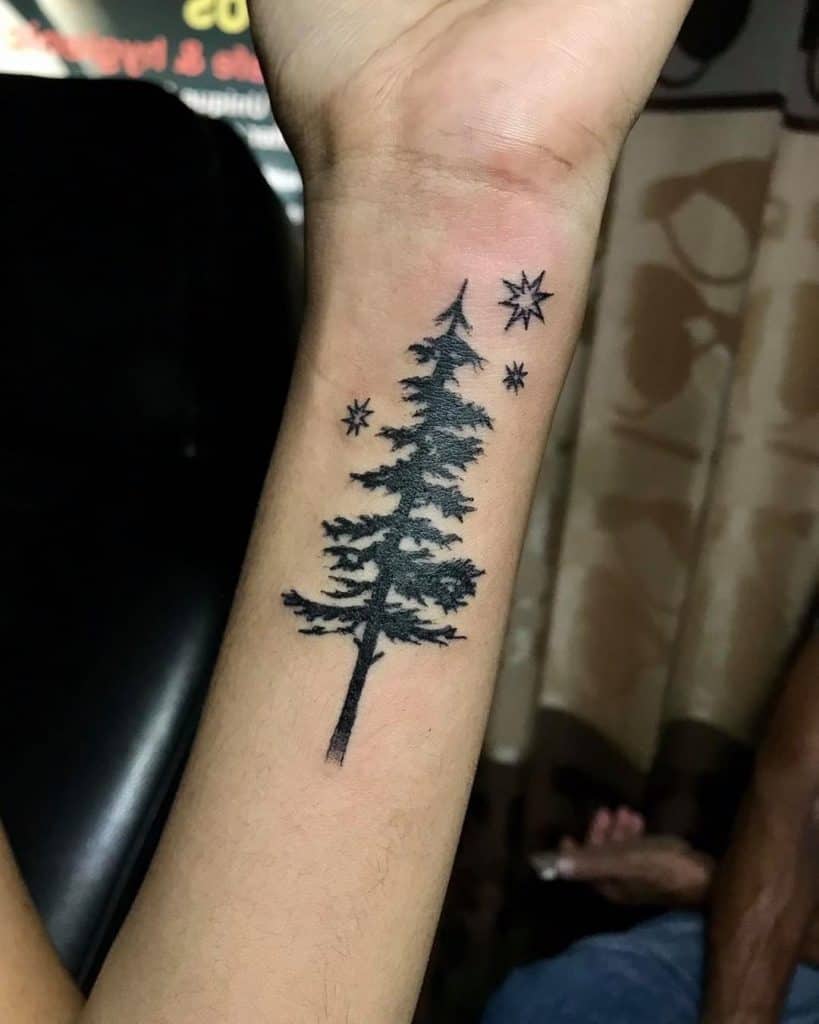 Tatuagens de estrelas, tatuagem salva, 34