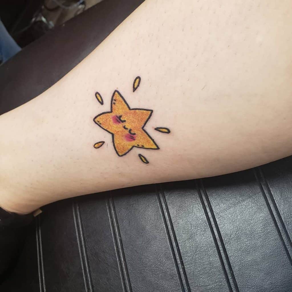 Tatuagens de estrelas, tatuagem salva, 41