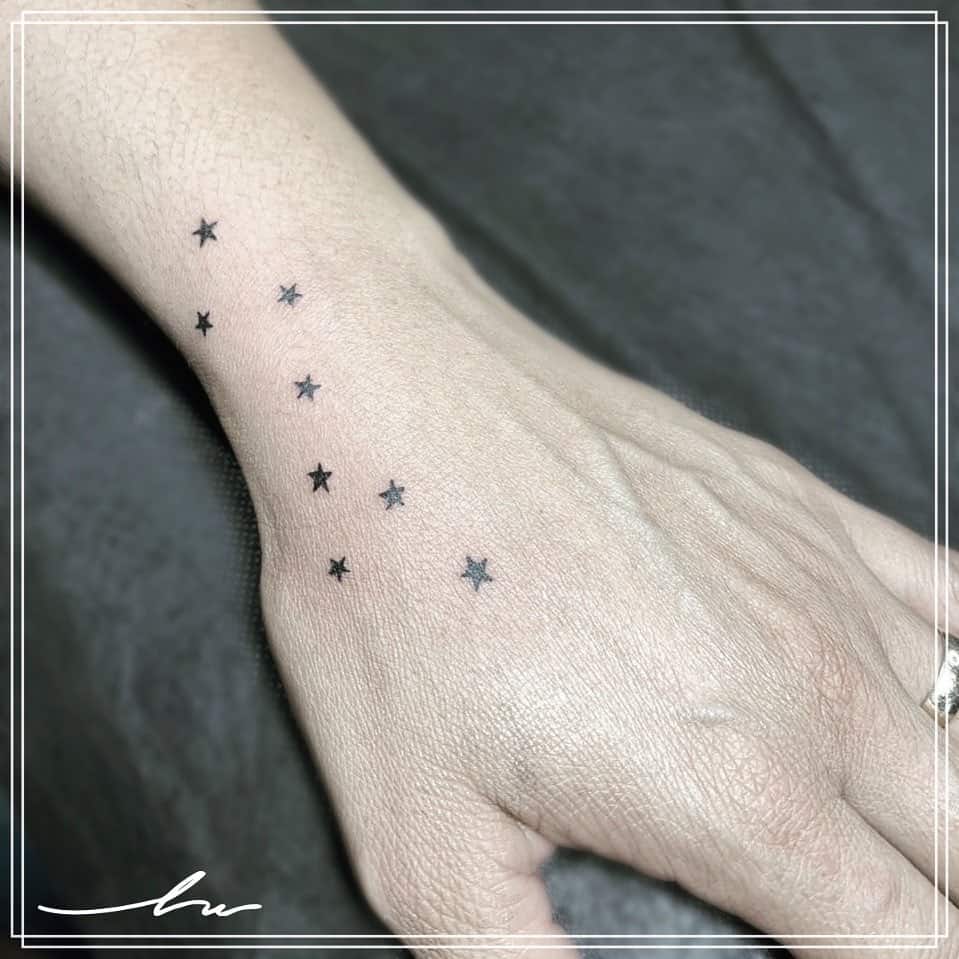 Tatuagens de estrelas, tatuagem salva, 8