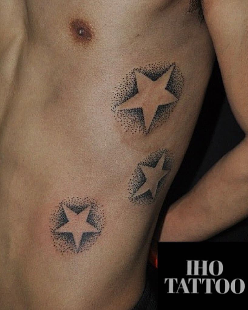Tatuagens de estrelas, tatuagem salva, 9