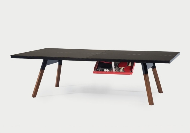 Mese moderne de tenis de masă negru You Me Antoni Pallejá office