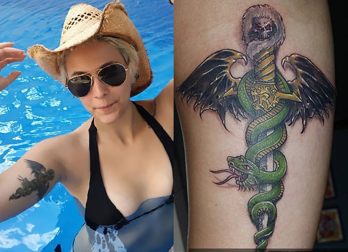 Pugnale di Paris Jackson