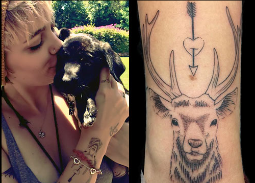 Braccio destro di cervo di Paris Jackson