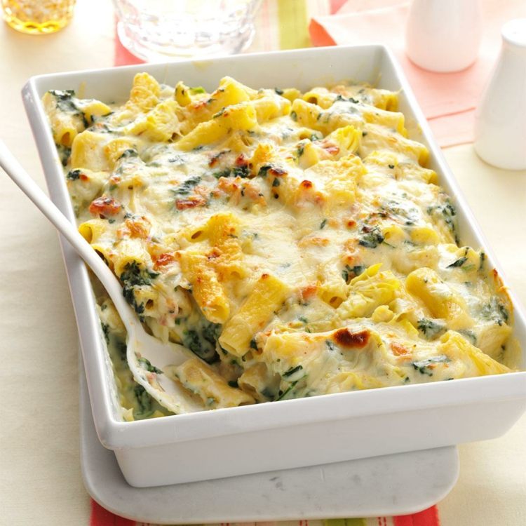 Rețetă de lasagna cu spanac feluri de mâncare sănătoase cu paste cu conținut scăzut de calorii