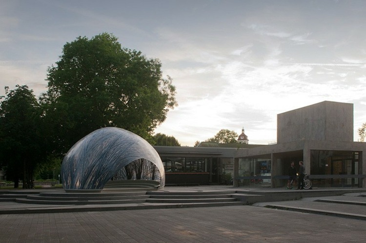 pavilion carbon schelei idee arhitectura idee germania