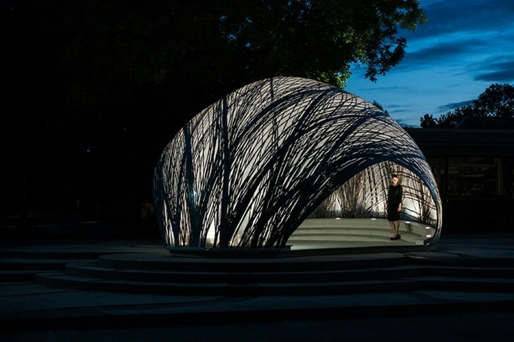 pavilion carbon stuttgart universitate construcție inovatoare