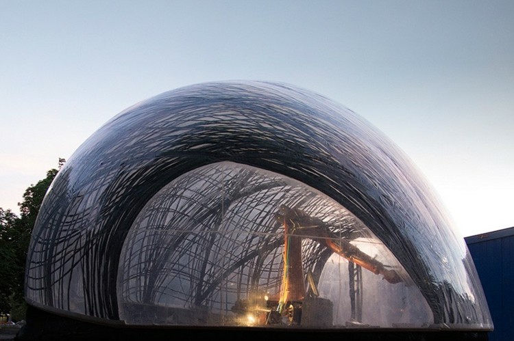 Cupola stabilă din plastic, ușor mecanic, din carbon Pavilion