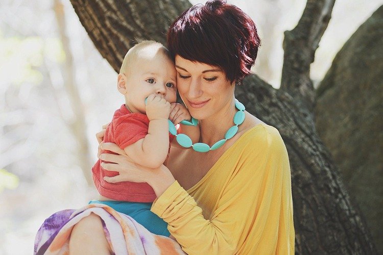 Lanț de dinți din silicon tendință pentru copii