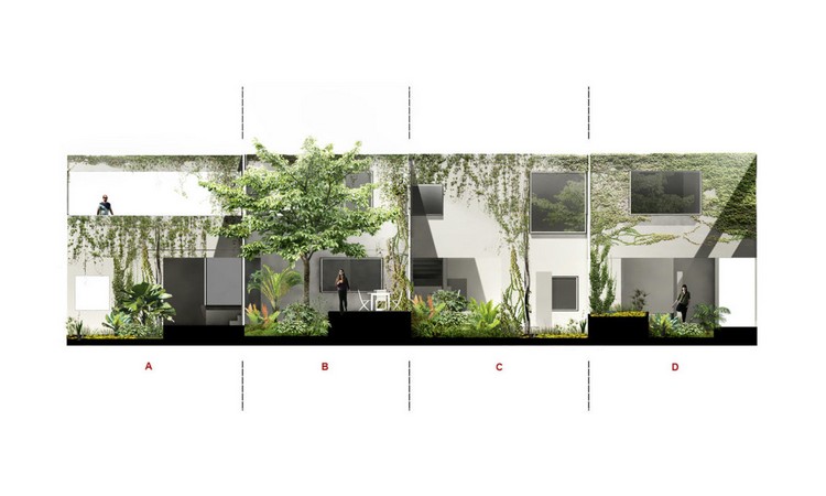 grădinile luxuriante găzduiesc mai multe locații verzi