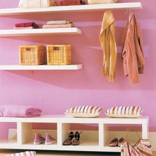 idei cos de depozitare depozitare decor roz cos de depozitare idei ca decor raft roz