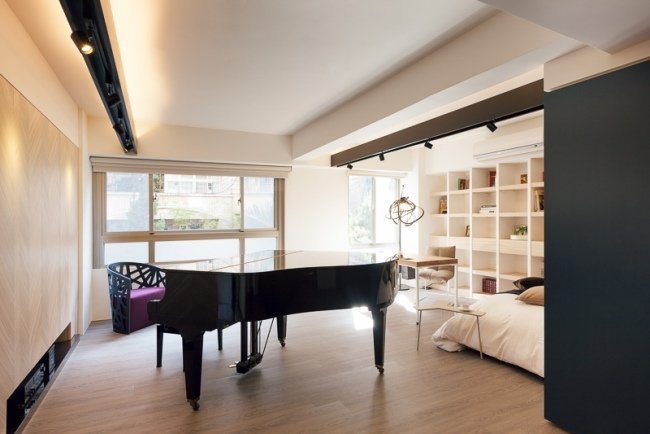 Folk Design-Ray Un apartament - Plasare de mobilier mic Folk Design-Ray O soluție de mobilier pentru apartamente mici