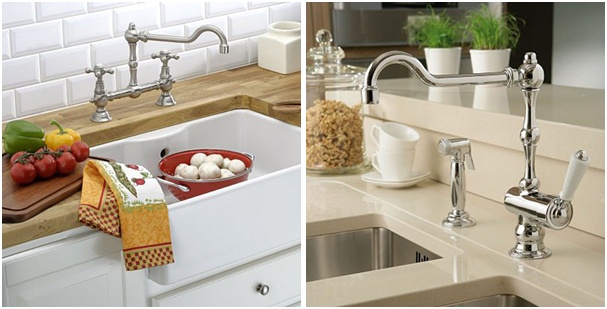 Robinetele de bucătărie retro se potrivesc bucătăriilor moderne Accesorii-bucătărie-retro-se potrivesc-bucătărie-modernă