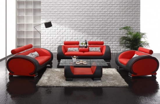mobilier idei roșu în living futurist idei de mobilier pentru roșu în livingul futurist