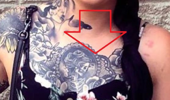 Rubino krūtinės dalis