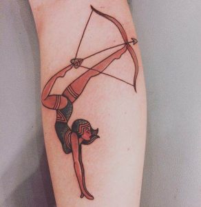 tatuaggio sagittario