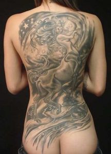 Disegni del tatuaggio del Sagittario