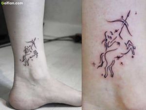 Disegni del tatuaggio del Sagittario