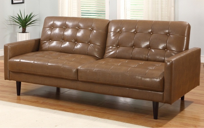canapea-din-piele-clasica-pentru-dormit-in-maro