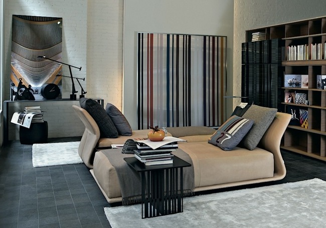 Perete cu bandă pentru bibliotecă pentru pat