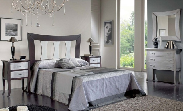 Amenajare dormitor culoare bej bej Design stil clasic de culoare bej