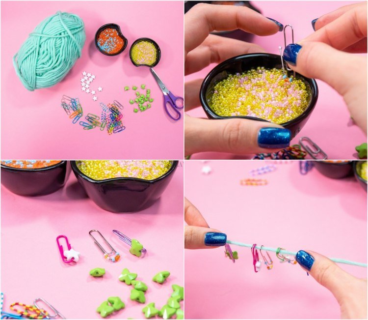 bijuterii pentru copii instructiuni de bricolaj perle fluturi stele coliere