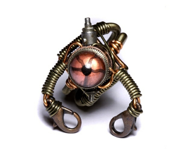 Inel de bijuterii Steampunk femei bărbați modern Inel femei bărbați modern elegant