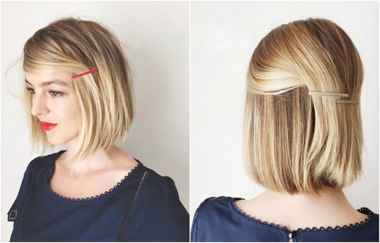 coafuri de seară-păr scurt-bob