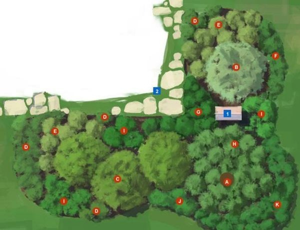 Planificator de grădină online demonstrație colț grădină