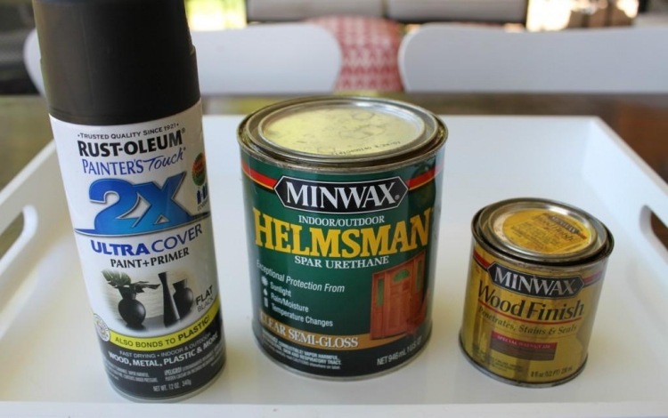 pulverizați țevile de oțel în negru și cerați panoul de lemn birou-construiți-vă-idei-instrucțiuni-materiale-lac-spray-glazură-lemn-ceară