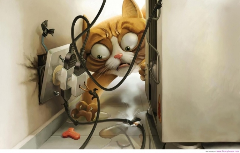 Securitate-acasă-conexiune electrică-sigur