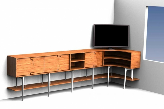 Buffetul ca unitate de perete pentru televizor bufet bufet tv perete design neus