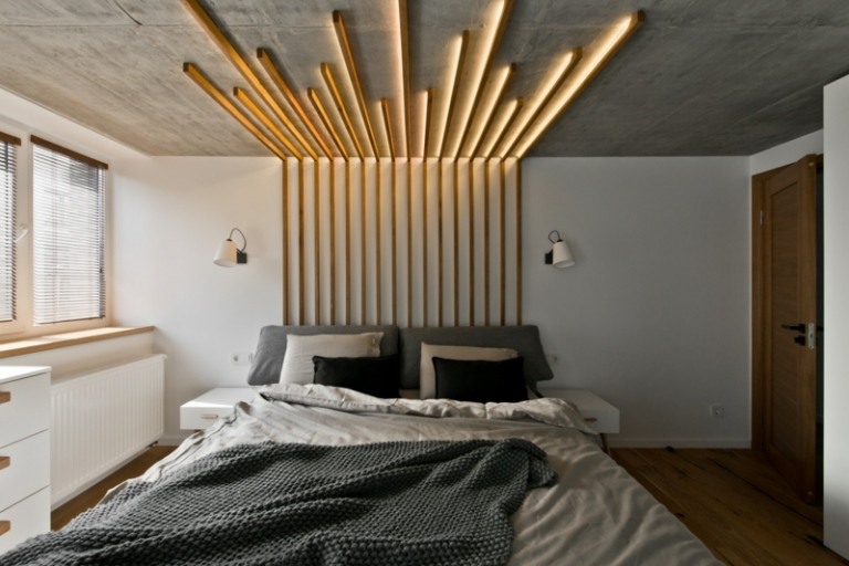 Există accente moderne în interiorul scandinav stil scandinav în lampă de perete gri perete alb culoare perete comoda