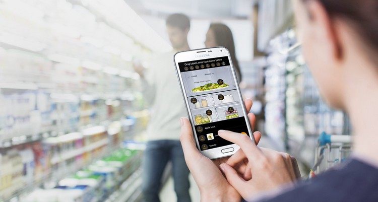 Frigiderul inovator de la Samsung arată ce lipsește acasă electrocasnice-inteligente-bucătărie-informații-frigider-verificare-conținut-supermarket-samsung