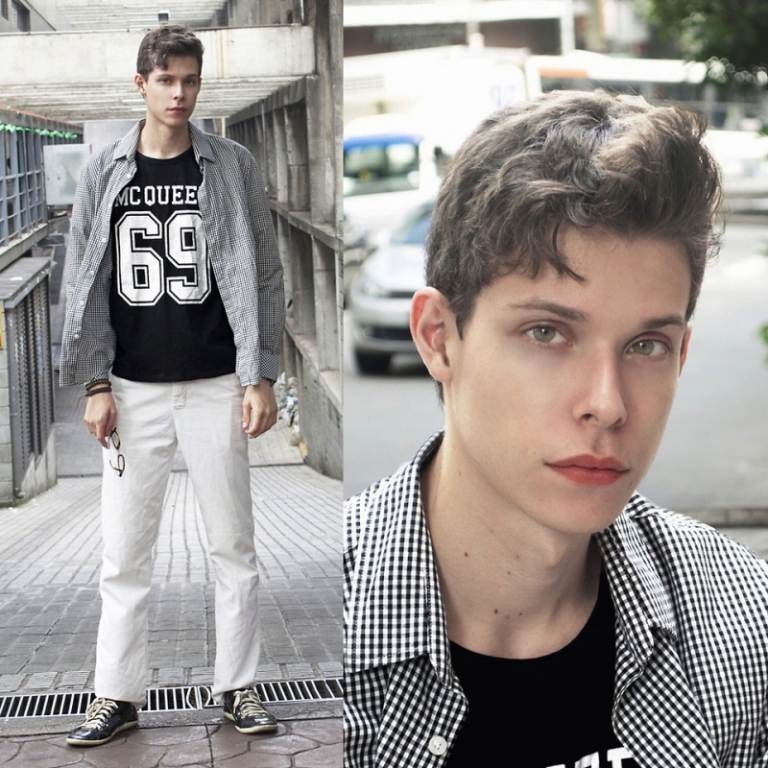 Adidași-cămașă cu tricouri-tricou-alb-blugi-raphael-stephens