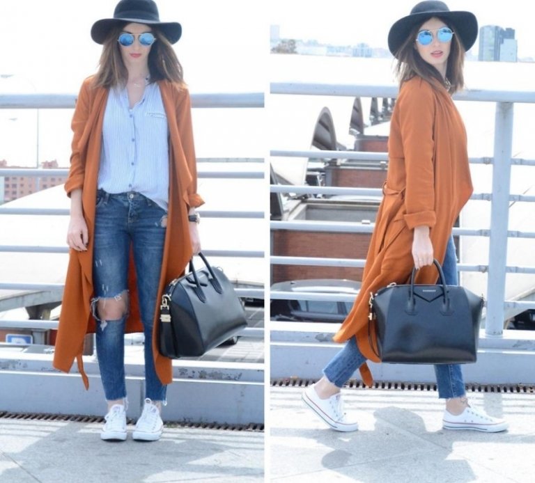 Tenisi-trend-albi-fedora-pălărie-iubit-blugi-adidași-converse