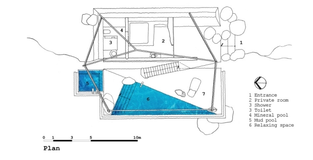 hotelul cort-spa pe versantul abrupt-vietnam a21studio Spa-complex-de-vacanță-Cortul-pe-panta abruptă-baie minerală ridicată
