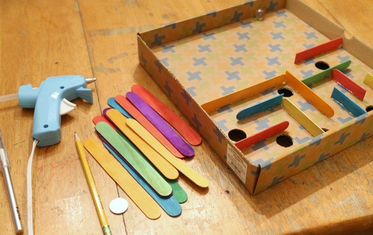 jocuri-face-it-yourself-mingea-labirint-DIY-instrucțiuni-materiale