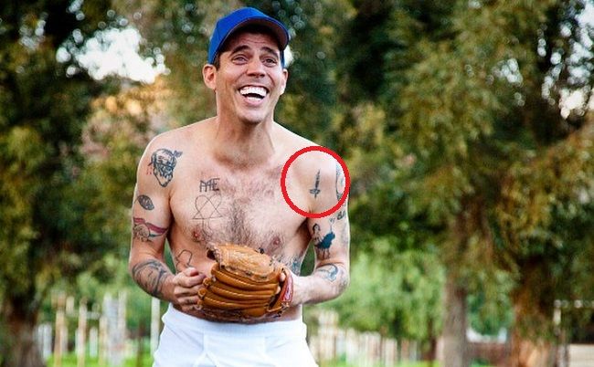 聖ペトロの入れ墨のスティーブオクロス