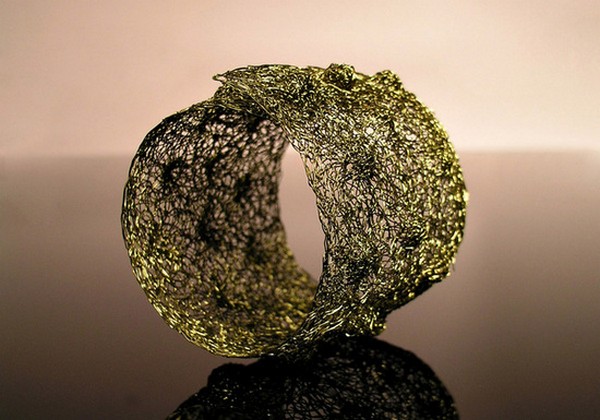 brățară elegantă bijuterii împletite de culoare verde culoare verde împletit bijuterii metal larg exotic