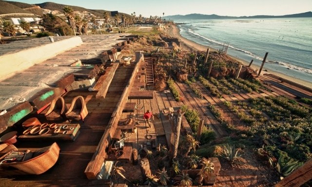 plajă casă lemn alejandro dacosta materiale reciclate peisaj casă modernă pe plajă lemn alejandro dacosta materiale reciclate peisaj