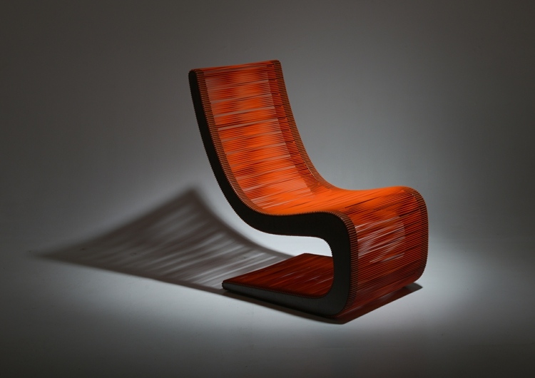 Design scaun realizat din șnur în portocaliu confort confort cablu cablu culoare portocaliu estrada