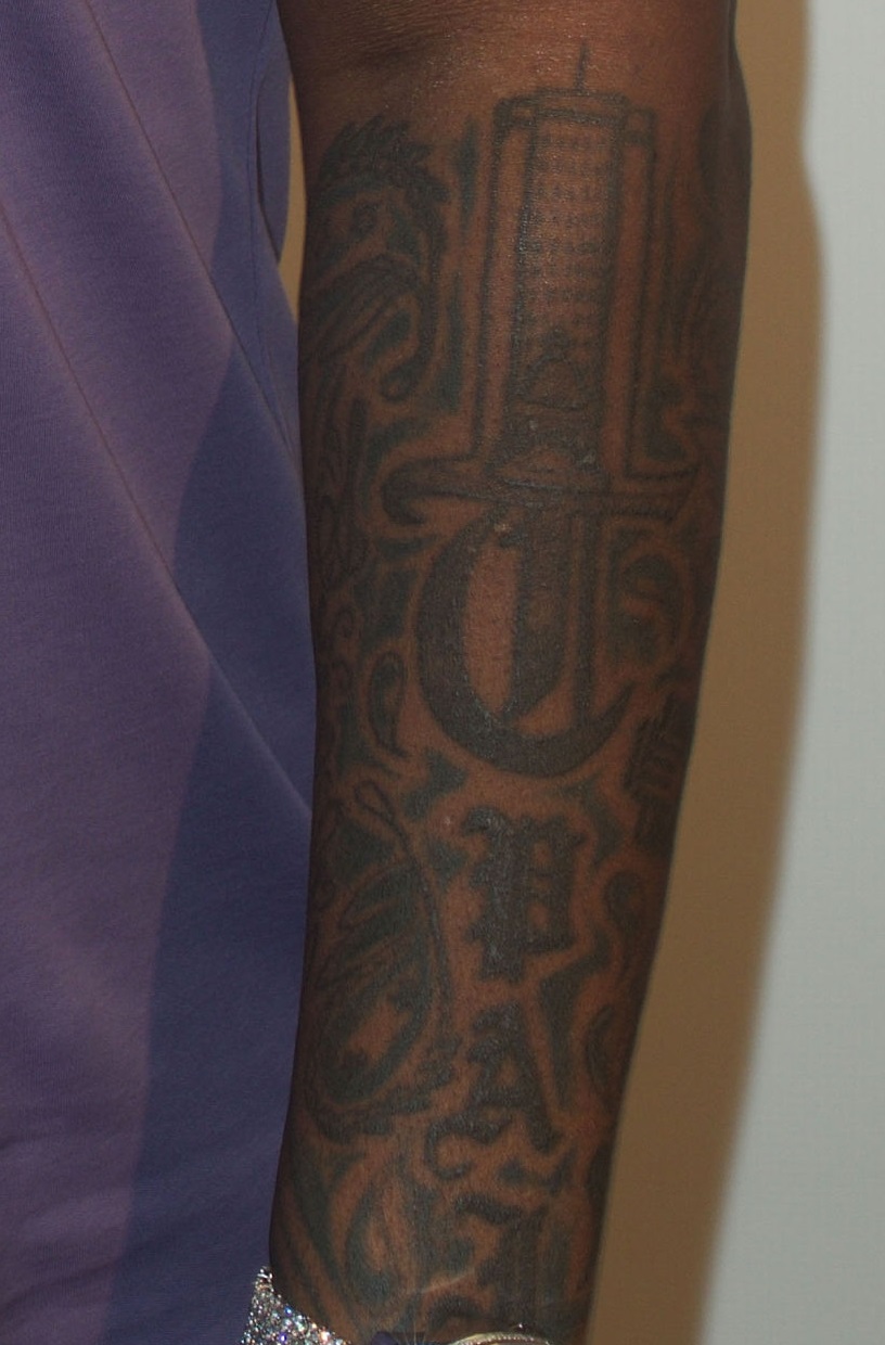 T Pain Tatuagem do Braço Esquerdo