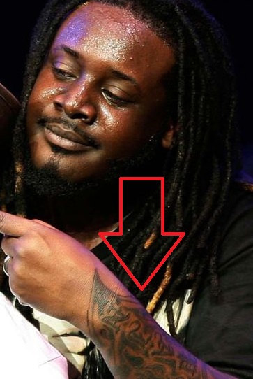 T Pain Tatuagem do Braço Esquerdo