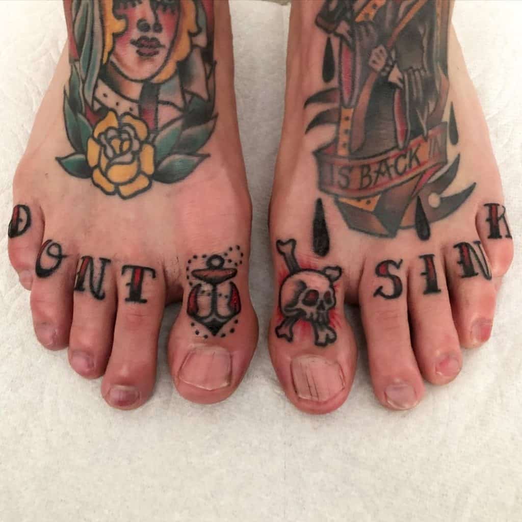 Qual é a melhor área para tatuagens coloridas 4