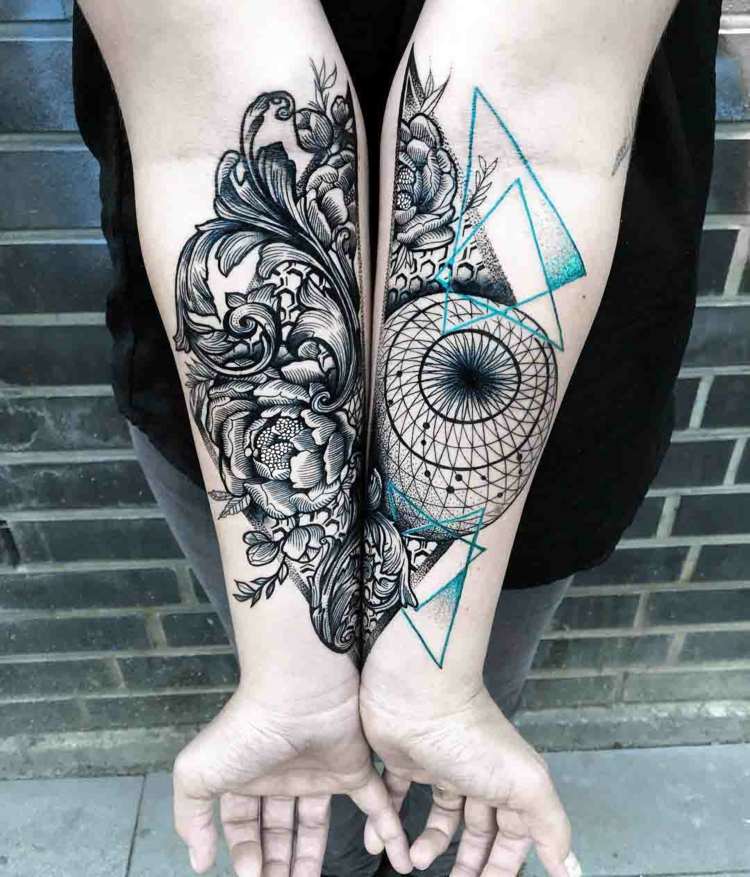 Jessica Svervtiv artist de tatuaj cel mai bun artist de tatuaje Germania antebraț tatuaj femei