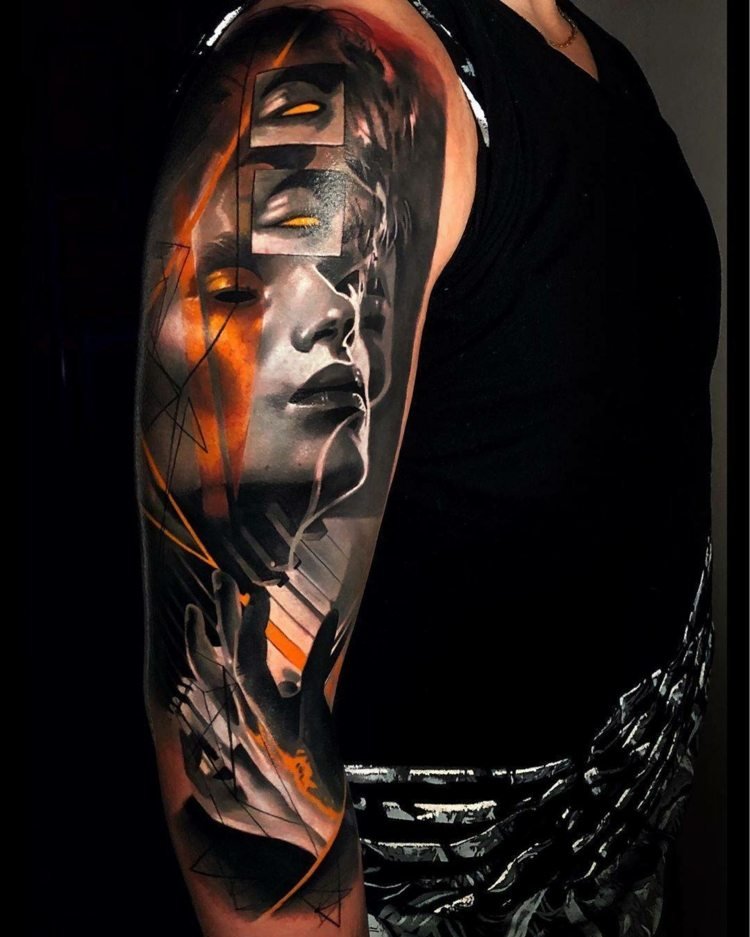 Tatuaj Stil realist Walter Montero Tatuator Tatuaj pentru braț Bărbați